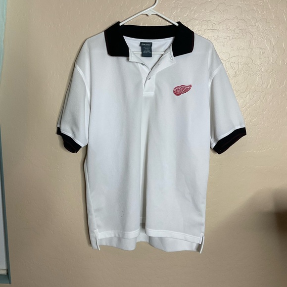 Pro Edge Other - Men’s ProEdge Polo Style Detroit Red Wings Shirt